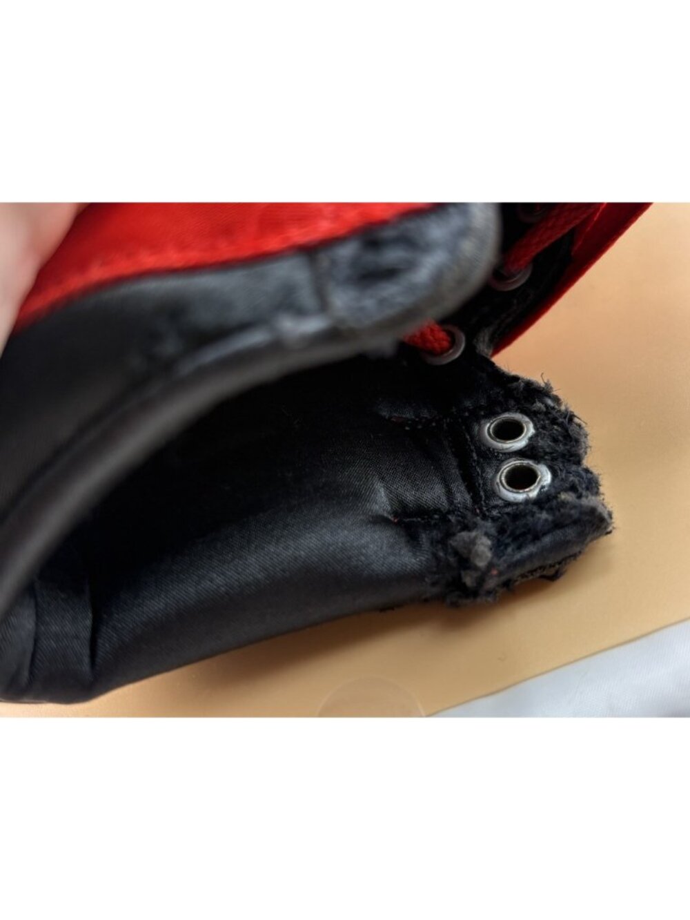 WMNS Jordan 1 Retro High OG Satin Bred - Picture 5 of 13